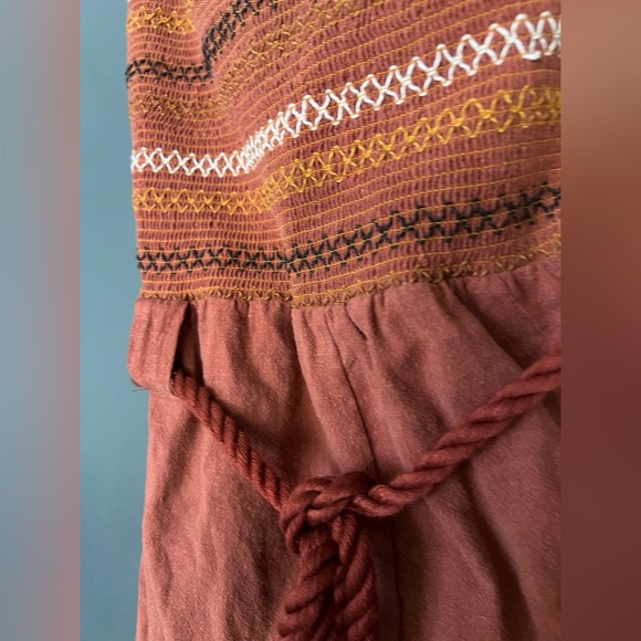 Free People Sienna Smocked Jumpsuit - Picture 6 of 16